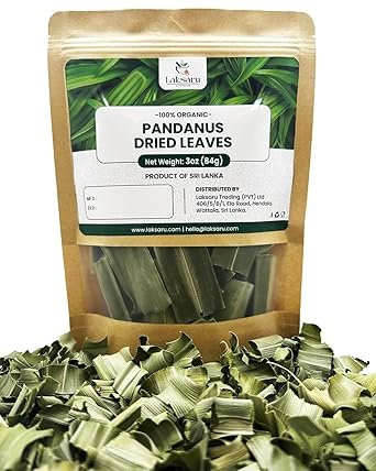 Laksaru 84g Dried Pandan Leaves