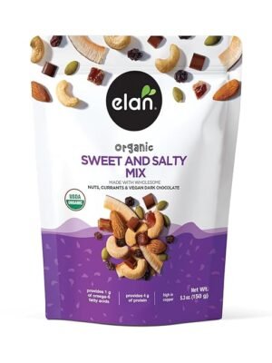 Sweet Salty Mix  Vegan Dark Chocolate, Dried Fruits Nuts