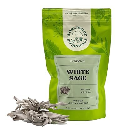Worldwide Botanicals Pure California White Sage Clusters