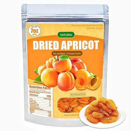 Dried Apricots No Sugar Added