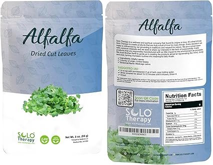 Alfalfa Dried Cut Leaves