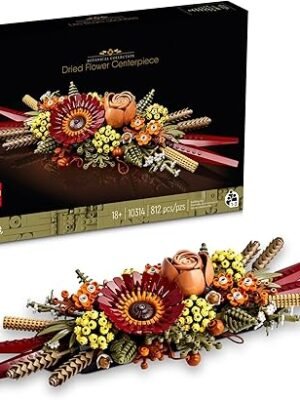 81eQt3Xkt0L._AC_SX425_.jpg LEGO Icons Dried Flower Centerpiece Building Sets for Adults
