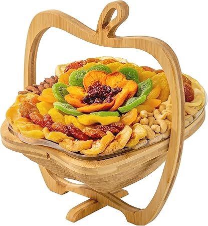 Dried Fruit Basket Variety Holiday Tray