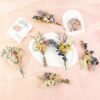 81rJjzhJPL._AC_SY450_.jpg 10PCS Mini Boho Dried Flower Bouquet Dried Flowers Small Bouquets Mini Natural Real Plants for Wedding Table Centerpieces Gift Box Cake Bottle Decor Home Vase Decorations DIY Craft